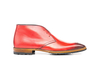 Caligola - Red Calf Crust Leather Men Desert Boot