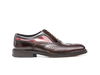 Da Vinci - Red polished coffee deco Men Oxford Wing Brogue