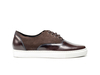 Danilo - Sneakers oxford calf crust suede coffee