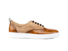 Danilo - Sneakers oxford polished suede brown