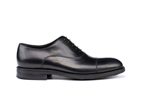 Luigi - Black Calf Leather Men Toe Cap