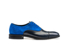 Totò - Blue Suede Decò
Leather Men Oxford Toe Cap