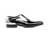 Totò - Shiny Silver Black
Leather Men Oxford Toe Cap