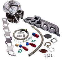 Compatible for Nissan Safari Patrol GQ GU Y60 TD42 4.2L TD TurbochargerandTurbo Manifold Kit