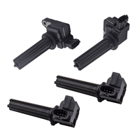 Compatible for Saab 9-3 2.0L Turbo UF526 2003-2011 Set of 4 Ignition Coils Pack Kit