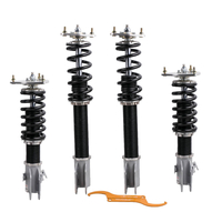 Compatible for Subaru Impreza 2002 - 2007 GDB GDA 24 Ways Adjustable Coilover Suspension Kit Grey