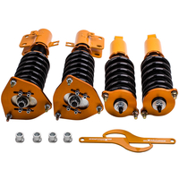 Compatible for Subaru Legacy 99-04 BE BH sedan Shock Height Adjustable Coilover Suspension Kits Lowering Kit
