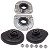 Compatible for Volvo XC70 2003 - 2007/ XC90 2003 - 2014 4pcs Front Strut Mount and Spring compatible for Seat Bushing