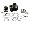 Compatible for Yamaha Badger 80 Yfm80 Cylinder Piston Gasket Top End Kit Full Set 85-2001