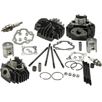 Compatible for YAMAHA PW 50 PW50 QT 50 QT50 Cylinder Piston Ring Gasket Set Kit 40mm New