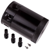 for CCV PCV system 3-port Oil Catch Can Tank air-oil separator w/ fittings
