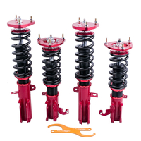 For Toyota Corolla 1988 - 1999 E90 E100 E110 Shock Absorber Suspension Kit Red 24 Ways Adjustable Coilovers