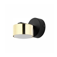 Edit Dallas Wall Light - Black & Gold
