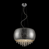 Edit Jupiter Crystal Ceiling Pendant Light - Chrome