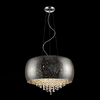 Edit Jupiter Large Crystal Ceiling Pendant Light - Chrome