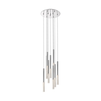 Edit Kensington 9 Light LED Cluster Ceiling Pendant - Chrome