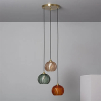 Edit Klimt 3 Light Cluster Ceiling Pendant - Multicolour