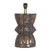 Edit Larry Ceramic Statement Table Lamp - Base Only - Dark Blue