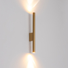 Edit Laser Up & Down Wall Light - Gold