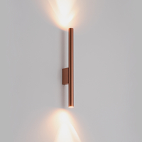 Edit Laser Up & Down Wall Light - Satin Copper