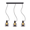 Edit Lazro 3 Light Bar Ceiling Pendant - Black
