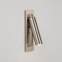 Edit LED Recessed Reading Wall Light - Satin Nickel