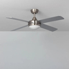 Edit Leirus Ceiling Fan with Light - Silver