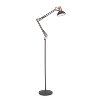 Edit Loft Floor Lamp - Black and Copper