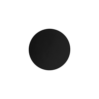 Edit Luna 2 Light Flush Wall Light - Black