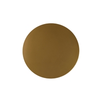 Edit Luna 4 Light Flush Wall Light - Old Gold