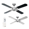 Edit Magnum Remote Controlled Ceiling Fan- Black & Silver