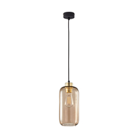 Edit Marco Glass Ceiling Pendant Light - Amber