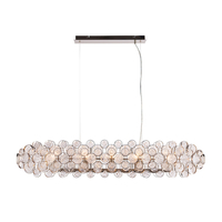 Edit Marella Glass Ceiling Pendant Light - Nickel