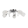Edit Melanie 5 Arm Semi-Flush Ceiling Light - Chrome