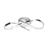 Edit Melody LED Flush Ceiling Light - Chrome
