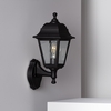 Edit Mini Villa Outdoor Lantern Wall Light - Black