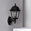 Edit Mini Villa Outdoor Lantern Wall Light with PIR Sensor - Black