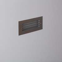 Edit Morgan Daylight LED Outdoor Recessed Wall Light - Steel