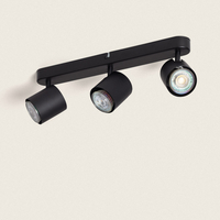 Edit New Hampshire 3 Light Spotlight Bar - Black
