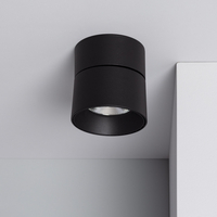 Edit New Onuba 30W Round Daylight LED Ceiling Spotlight - Black