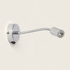 Edit Novel LED Reading Light - Polished Chrome