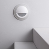 Edit Occulare 3W Indoor Round Warm White LED Step Wall Light - White