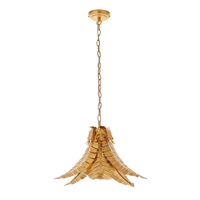 Edit Palm Chandelier - Gold