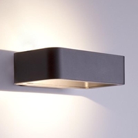 Edit Ribbon LED Outdoor Up & Down Wall Light - Grey