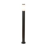 Edit Torch Outdoor Tall Post Light - Black