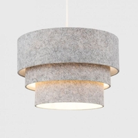 Edit Violet Non-Elec Easy Fit Pendant Shade - Grey