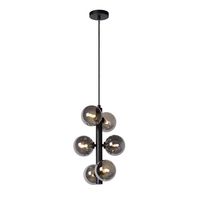 Lucide Tycho 6 Light Ceiling Pendant - Black