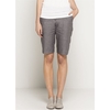 “Brebes” Linen Marl Bermuda Shorts