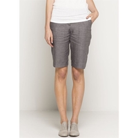 “Brebes” Linen Marl Bermuda Shorts