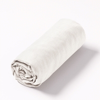 CARLY Washed Linen Fitted Sheet